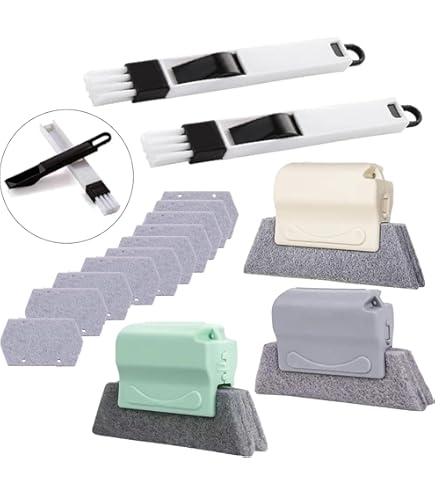 Brosse De Nettoyage Magique Pour Rainures De Fenêtre Et De Porte