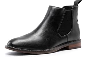 Bruno Marc Stivaletti Chelsea Da Uomo, Stivali Classici E Casual, Comodi Stivali Da Lavoro Slip-On Alla Caviglia