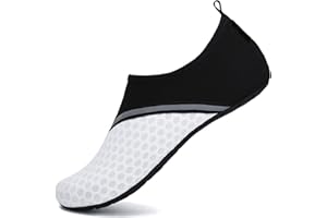 SAGUARO Homme Femme Chaussures d'eau de Sport Eté Aquatique Séchage Rapide Plage Surf Yoga Chaussons de Nager Aqua Water Shoes Taille 36-47 EU