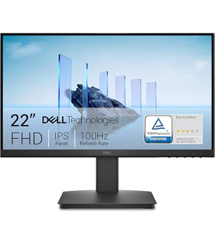 DELL SE2222H 54.5 cm (21.4) 1920 x 1080 pixels Full HD LCD Black