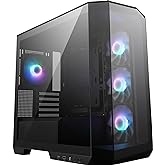 MSI MAG PANEL M100R PZ TEMPERED GLASS 3X120MM 1X120MM ARGB FAN MATX PANORAMIC GAMING COMPUTER CASE