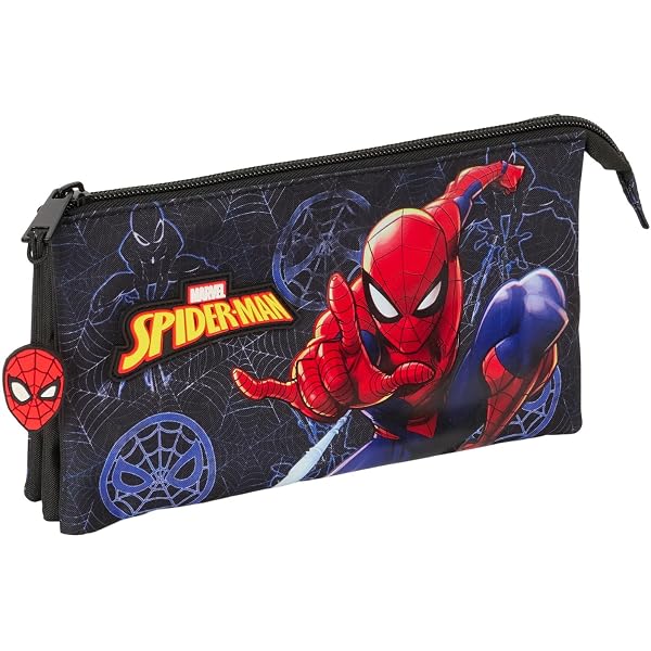 Marvel Avengers Troupe-Astuccio Quadrato FAN 2.0, Verde, 21 x 8 cm