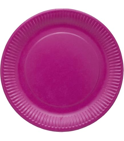 Piatti Di Carta Biodegradabili Graziano - 18cm, Blu, Confezione Da 25, Per Feste E Picnic - Foto 3