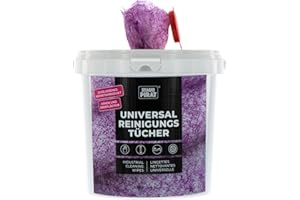 ‎STAUBPIRAT STAUBPIRAT 70 Wet All-Purpose Cleaning Wipes – for Surfaces and Hands – Wet Wipes Universal Wet Wipes – Against Dirt, Grease, Stains, Soil – 2-in-1: with Soft and Rough Side