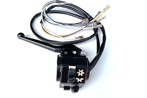 STREETPARTS24 Kupplungshebel Armatur & Schalter – passend für Simson S51, S53, S70, S83, SR50, SR80 – Kombischalter (Licht, Blinker, Hupe) – für 6V & 12V