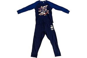 EQUIPE DE FRANCE DE FOOTBALL Pyjama FFF – Offizielle Kollektion der französischen Nationalmannschaft – Kindergröße