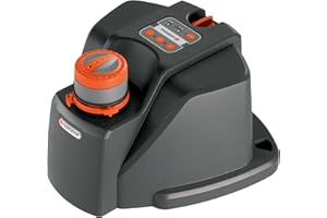 ‎GARDENA Gardena Comfort Vielflächenregner AquaContour Automatic: Flächenbewässerung für die individuelle Bewässerung nahezu jeder Gartenkontur, einfache Programmierung, Reichweite 2,5-10,5 m (8133-20)