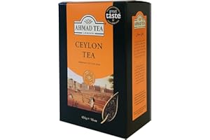 ‎AHMAD TEA Ahmad Tea - Ceylon - Schwarzer Tee aus Sri Lanka, Größere Teeblätter, Lose - 500g