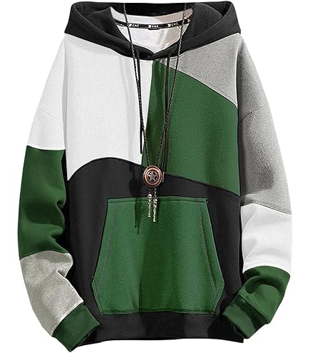 Rapper Felpe Felpa con Cappuccio Hip Hop Rapper Casual Maniche Lunghe Sweatshirt Moda Tops