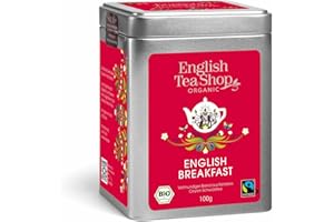 ‎ENGLISH TEA SHOP ETS - English Breakfast, BIO Fairtrade, Loser Tee, 100g Dose