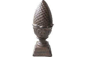 Dehner Dekorativ figur tallkottar, Ø 8,8 cm, höjd 22 cm, gjutjärn