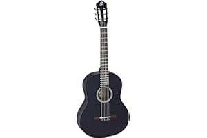 Ortega Guitars 4/4 Konzert Gitarre – Student Series – Fichte, Katalpa, Schwarz (RST5MBK)