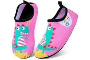 AMBANDIER Kids Water Shoes for Boys Girls, Toddler Swim Shoes Beach Pool Shoes Quick Dry Non-Slip Aqua Socks, Children Barefoot Skin Water Socks,Lightweight Durable for Swimming Seaside Sport Holiday Essentials