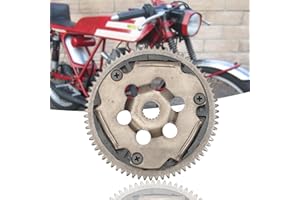 MangWany Pignon roue libre de démarreur compatible avec Yamaha Aerox MBK Nitro Minarelli 50 cc 2 temps scooter kit de démarrage roue libre avec roulement lisse et pignon