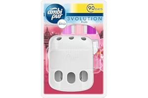 Febreze Ambi Pur 3Volution Air Freshener Plug In Starter Kit, Thai Orchid, 3 Alternating Scents to Clean Away OdoursFebre, 20 ml