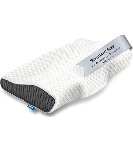 Derila Memory Foam Nackenkissen Kopfkissen, Seitenschläferkissen,Queen Size