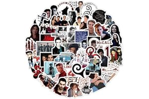 LYunMu Autocollants imperméables pour ordinateur portable, bagages, skateboard, bouteille d'eau, pour adolescents et adultes (loup adolescent)