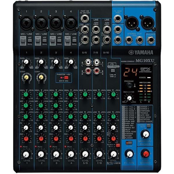 Yamaha MG10 10-Channel Mixer : Amazon.in: Musical Instruments