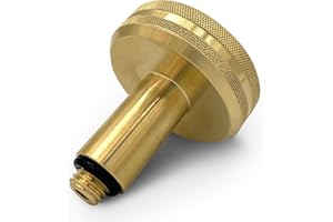 LPG-MEGASTORE Dish LPG GPL Adapter aus Messing, 10mm M10