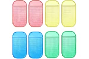 JUHONNZ Outils Antidérapants Diamond Paintinget,8 PCS Tapis de Peinture au Diamant Silicone Gel Plateau de Maintien 5D Diamant Broderie Accessoires Outils 14 * 8cm