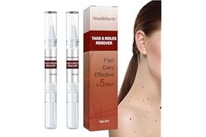VOIHAMY Quita Verrugas | Eliminación Etiquetas Piel | Eliminador Verrugas | Wipeoff Tags & Moles Remover | Bolígrafo Eliminación Maíz | Removedor Verrugas La Piel