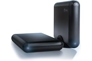 FANTEC DB-ALU31 Box Case Esterno per HDD SATA I/II/III e SSD, 3,5 Pollici e 2,5 Pollici, Con porta USB 3.1 TIPO C SUPERSPEED + 10G, Case in Alluminio Spazzolato, Nero