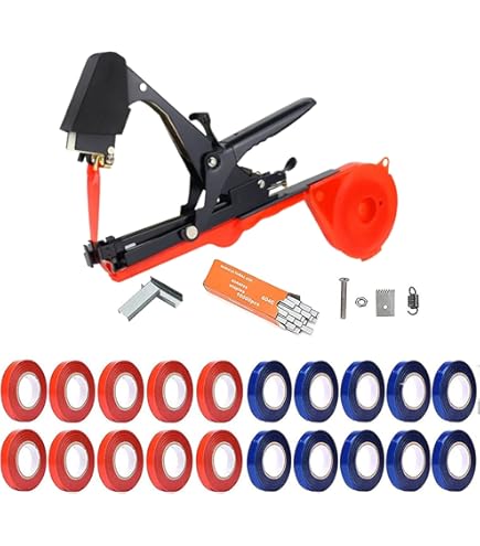 Bindtang voor Planten en Tuinbindmachine met Tape en Nietjes - Efficiënte