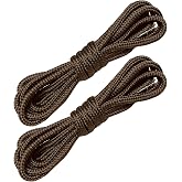 Fitilli Yuvarlak Bot Bağcığı, Dayanıklı Sağlam Bağcık, Ayakkabı Bağcığı Bağı İpi, 1 &Ccedil;ift