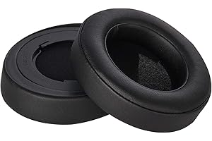Yizhet 1 Paar Ersatz Ohrpolster Kompatibel mit Razer Kraken 7.1 V2 Razer Kraken Pro V2 Gaming Kopfhörer (Schwarz)