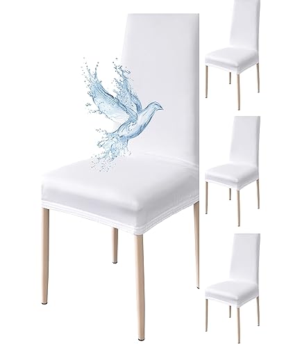 YSTYLE Coprisedie Con Schienale 6 Pezzi, Copri Sedia Da Cucina