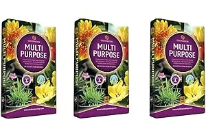SBZ Multi Purpose Plant Care Gardening Compost Potting Soil Growing Flower Help Retain Water Growmoor 40L (3)