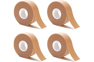 Tcdwla 4 Pcs protector dedos pie,tiritas ampollas,esparadrapo tela Pegatinas impermeables para pies de esmerilado, multiusos autoadhesivas resistentes para evitar ampollas y arañazos(500x2,5cm) (4Pcs)