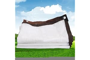 GYUEZX Filet D'ombrage 12 Broches Protection Rayons 90-95% UV Voile Ombrage,Serres Filet Coupe-Vent avec Oeillets,Rayons Toile D'ombrage Extérieur,pour La Couverture VéGéTale/Jardin/Voitures,2x4m