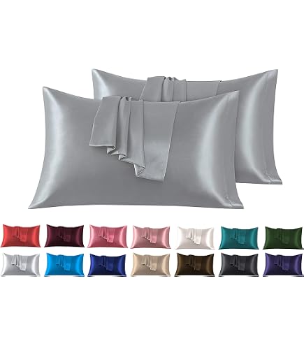 Lirex Taies d'Oreiller Lot de 2, Taille Queen, 1800 Fils Doux & Durable Microfibre, Queen Lirex Taies d'Oreiller Lot de 2, Taille Queen, 1800 Fils Doux & Durable Microfibre, Queen