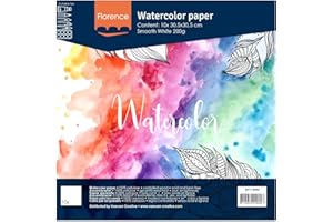 Vaessen Creative Florence - Carta per acquerelli pressata a caldo