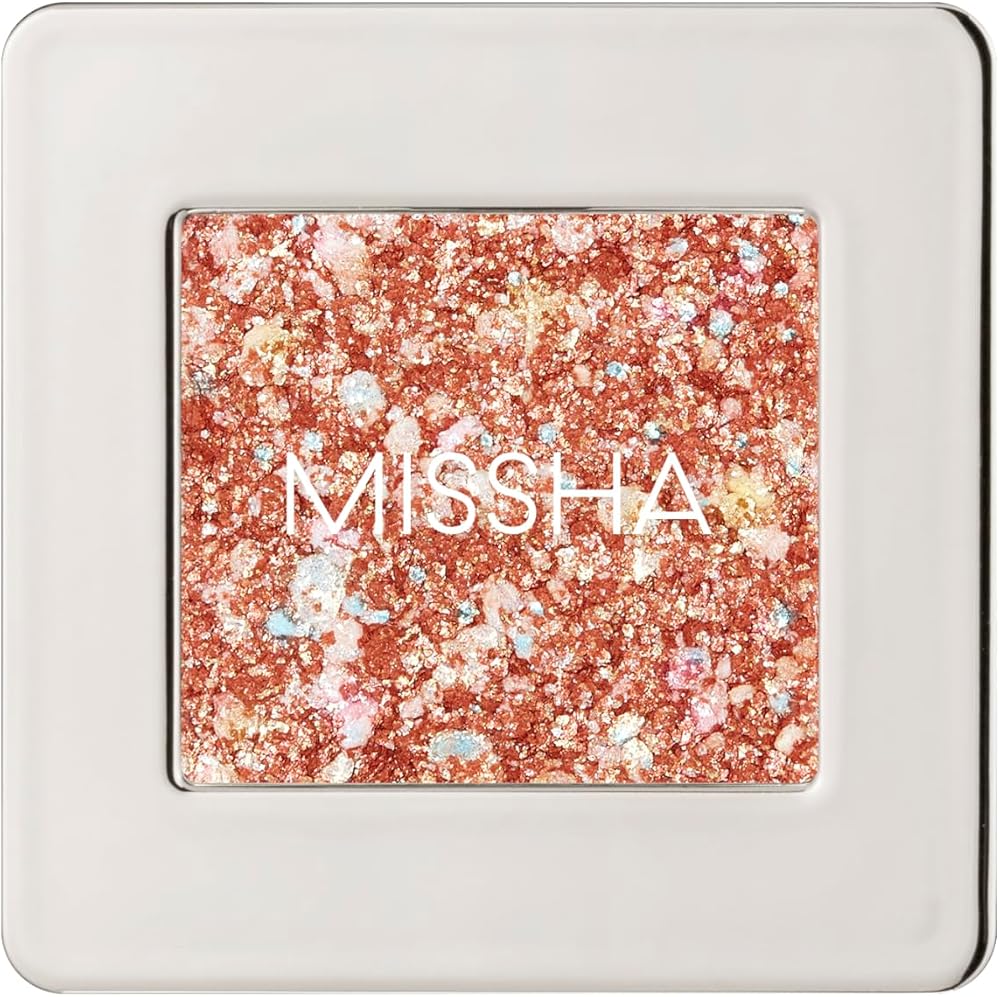 MISSHA Topaklanmayan, El Yapımı Glitter Far Modern Shadow Glitter Prism (NO.4 DRAGON PRİSM)