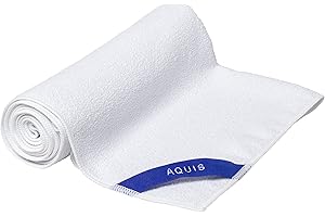 Aquis Towel Hair-Drying Tool, Water-Wicking, Ultra-Absorbent Recycled Microfiber