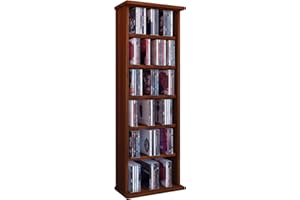 VCM Wood CD DVD Stand Shelf Cabinet Storage Stand Stand Vostan Wood CD DVD Stand Shelf Cabinet Storage Stand Stand Vostan Core walnut