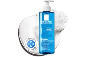 ‎LA ROCHE-POSAY La Roche Posay Effaclar Schäumendes Reinigungsgel für zu Akne neigende, fettige Haut, Reinigt und beruhigt, Mit Phylobioma und Zink, 400 ml