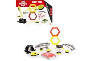 Bizak Magshuto Stunt Park – Set de Acrobacias Extremos con Rampa, Túnel y Aros de Desafío, +8 años, (30695181)