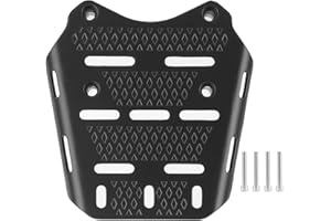 Dioche - Portaequipajes Trasero para Motocicleta, Color Negro, Soporte de aleación de Aluminio CNC para PCX 125 150 2014-2019