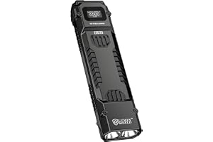 Nitecore EDC29 Luminblade taktisk ficklampa, USB-laddningsbar LED-ficklampa, extremt ljus 6 500 lumen, upp till 61 timmars dr