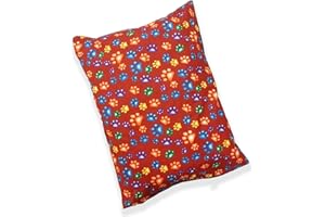 SK MERCHANDISE Large Dog Bed Pet Supplies Large Size Zipped Cover with Inner Cushion Removable & Washable Cushion Cover Assorted Designs