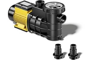 SunSun Pompe piscine 220 W – Débit 5000 l/h – Hauteur refoulement 5,5 m – Pompe de filtration et de circulation pour Filtre Eau – Pool Whirlpool Bain remous Jardin