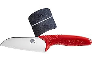 KAI EUROPE Kai TMJ-1000 - Coltello da Cucina Tim Mälzer con Protezione per Dita, 11 cm