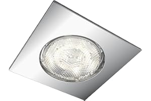 PHILIPS LIGHTING Philips myBathroom dreaminess Spot LED encastrable carré (Comprend 1 x 4,5 W LED, de Salle de Bain Sans danger)