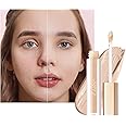 Oulac Concealer Full Coverage, Concealer Stick for Dark Circles, Hydrating Concealer Infused with Hyaluronic Acid, Vegan Concealer 3.8ml, Shade: W1 Porcelain