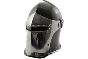 MEDIEVAL REPLICAS antiquegifts2019 Medieval Barbuta Helmet Knights Templar Crusader Armour Helmet Medieval Sca Gift