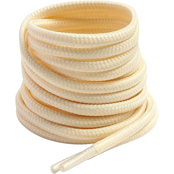 3 paar ronde veters, ca. 4 mm extreem scheurvaste laarzen schoenveters, 120 cm lengte zwart elastische veters voor wandelschoenen werkschoenen en trekkingschoenen