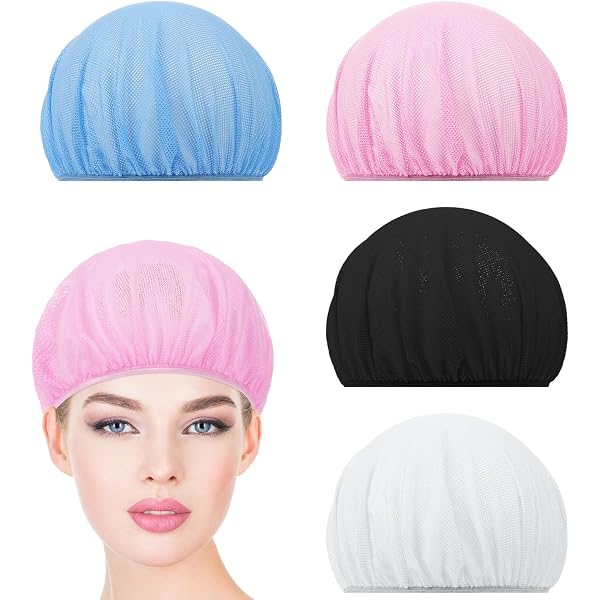 Filet à Cheveux Élastique - Lot De 6, Pour Dormir, Cuisine, Laboratoire, Nuit - 6